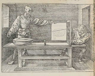 Underweysung der messung, mit dem Zirckel un richtscheyt in Linien ebnen unnd gantzen corporen. / Instrument Buch.
